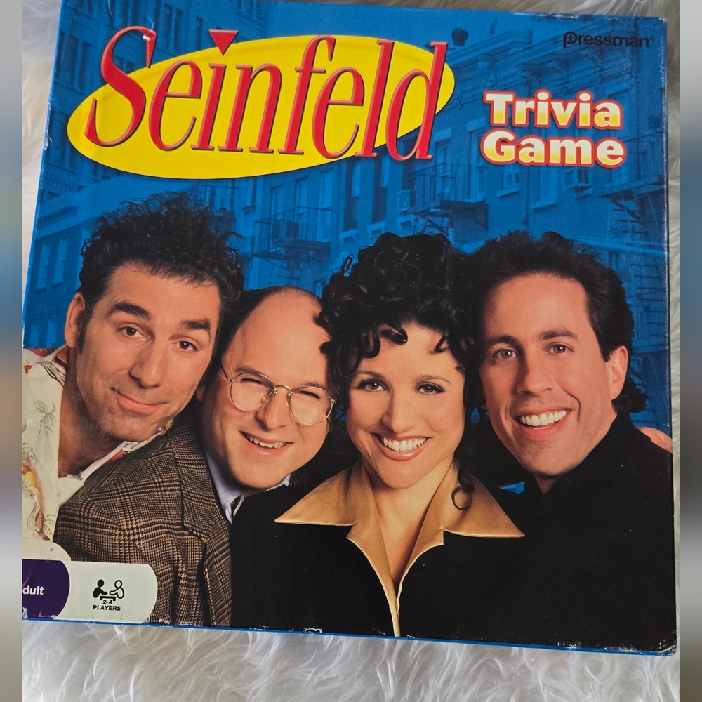 Blue‎ Seinfeld Board Game Trivia